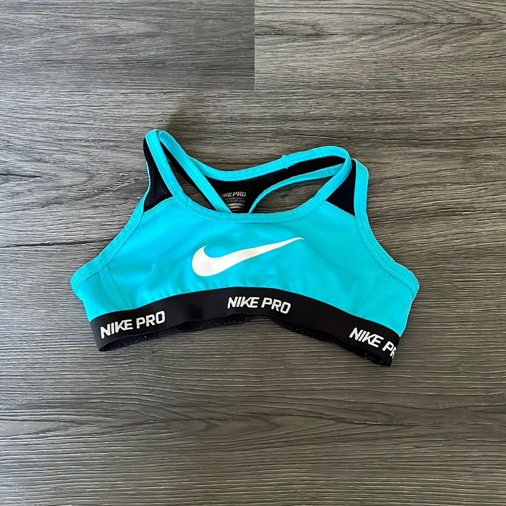 Nike Pro Sports Bra Girls Size Small
